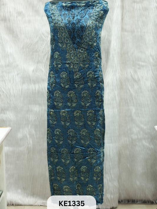 VELVET AJRAKH HANDBLOCKPRINT - 2.5MTR TOP