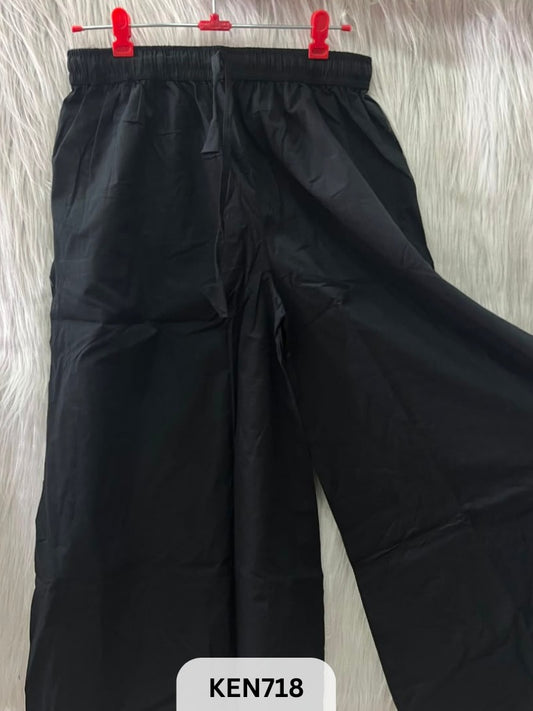 COTTON PLAIN PALAZZO PANT FREESIZE (22-40INCH)