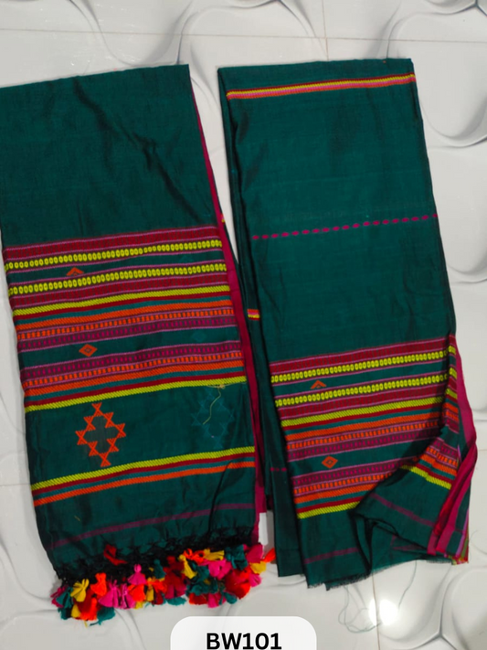 PURE COTTON BHUJURI JAMDHANI SUITS