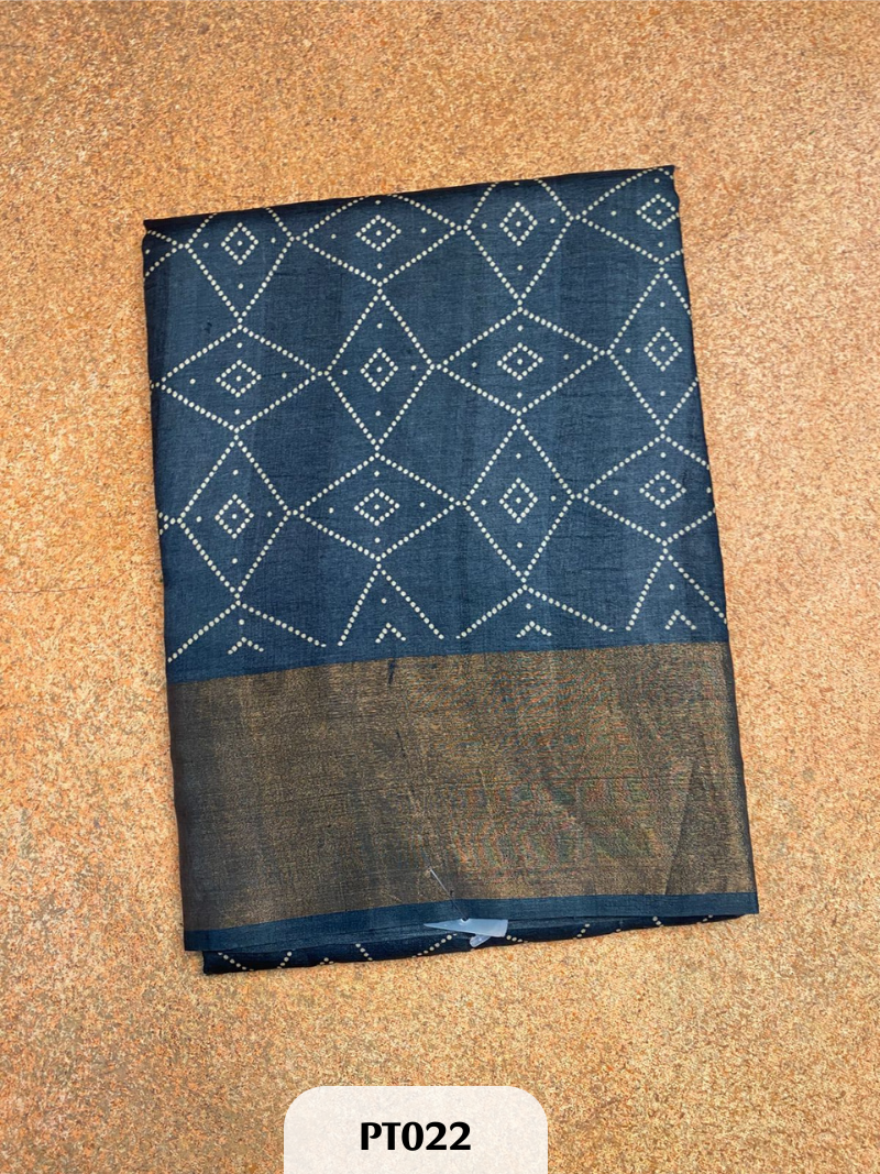 Pure Tussar Saree