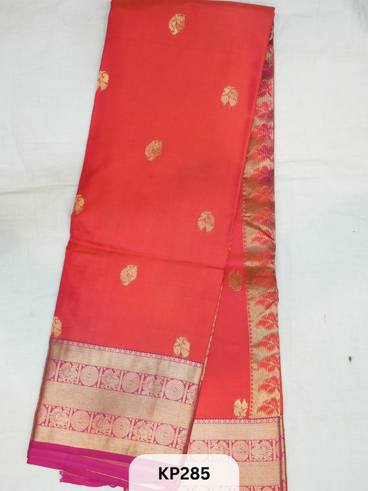 Pure Kancheepuram Silk Saree - Weaving mistake
