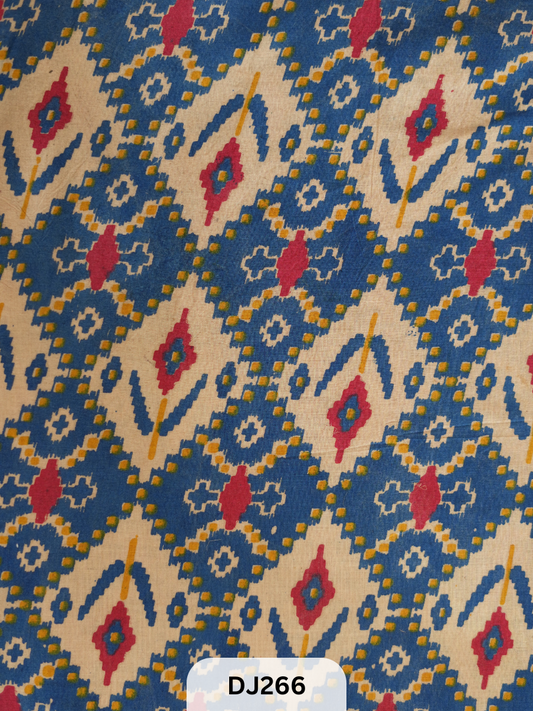 Kalamkari Hand printed - Fabric -1mtr