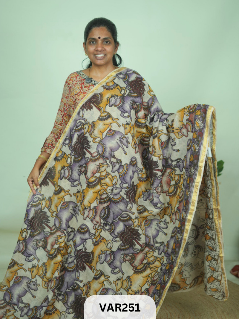 KALAMKARI KOTA SAREE