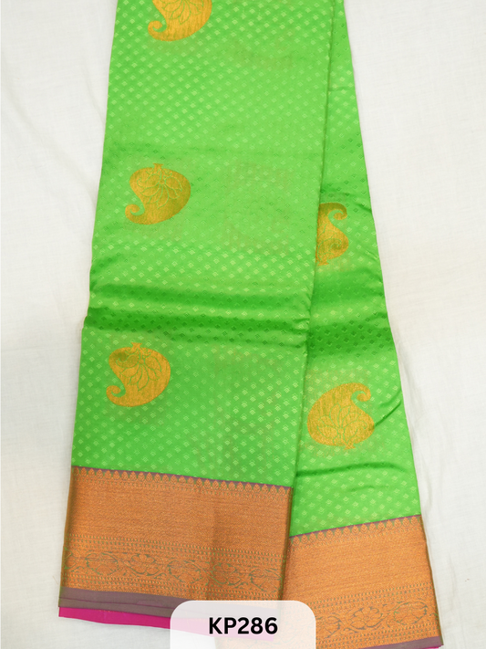 Pure Kancheepuram Silk Saree - Weaving mistake