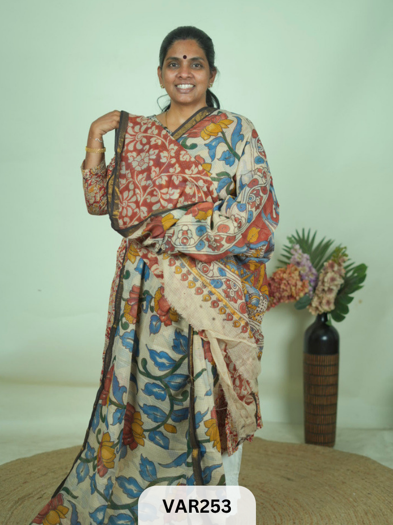 KALAMKARI KOTA SAREE