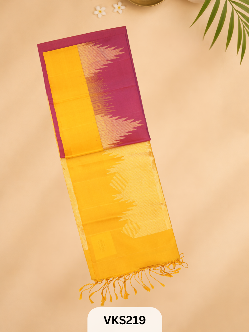 PURE KANCHIPURAM PURE SOFT SILK SAREE