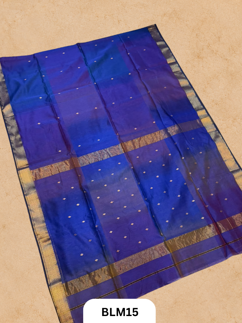 Diya Butti And Border Shaded Saree