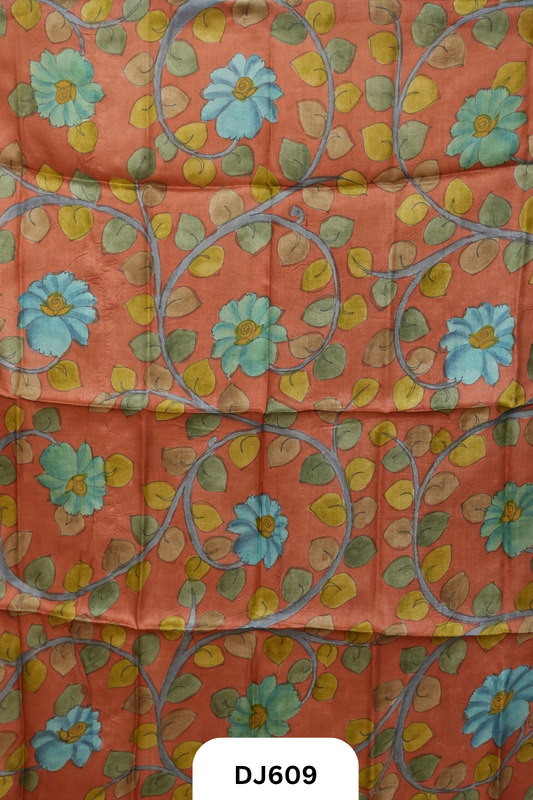 Tussar Hand Paint  Blouse