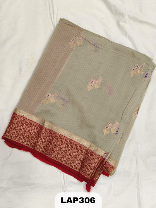 Banaras dupion raw silk saree