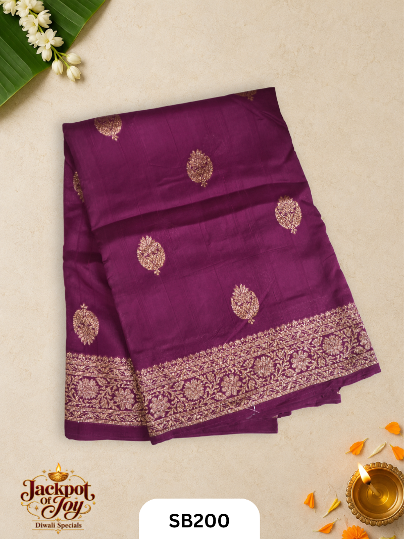 Banarasi Semi Khadi Saree