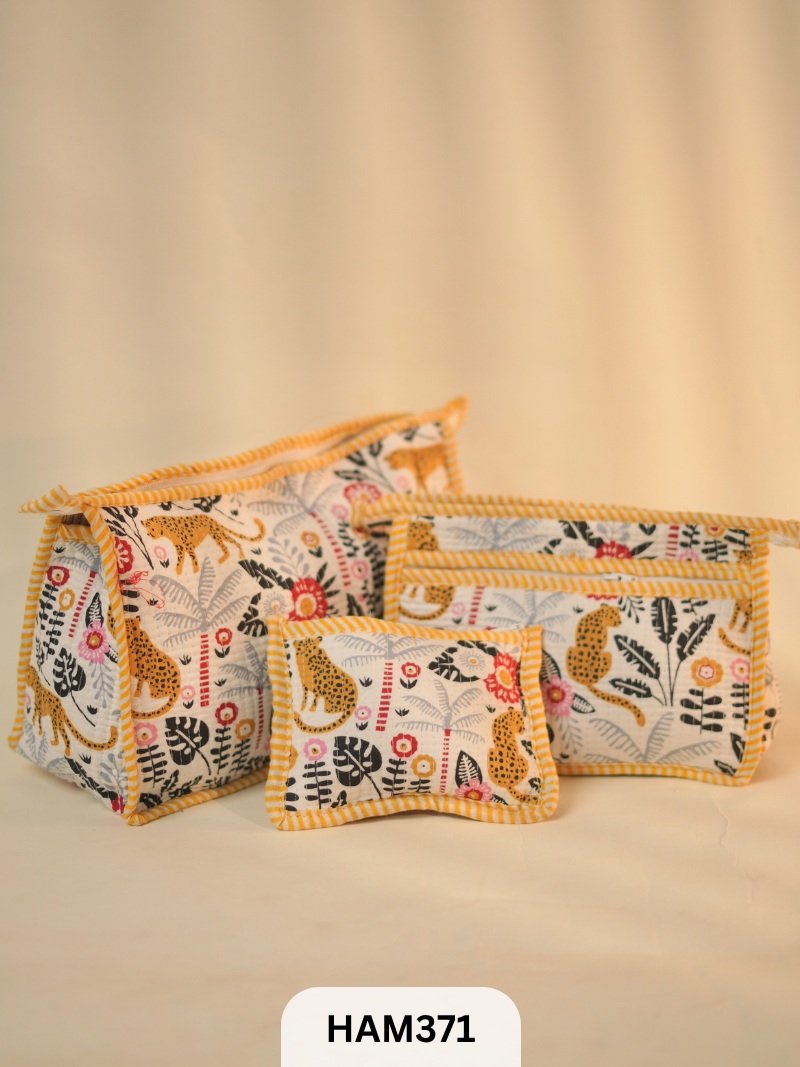 QULITED TRAVEL 3 COMBO POUCH