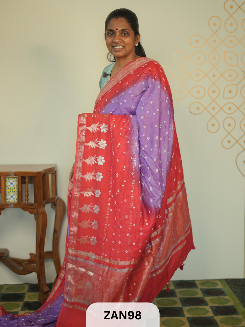 BANARASI BANDHINI TIE AND DYE