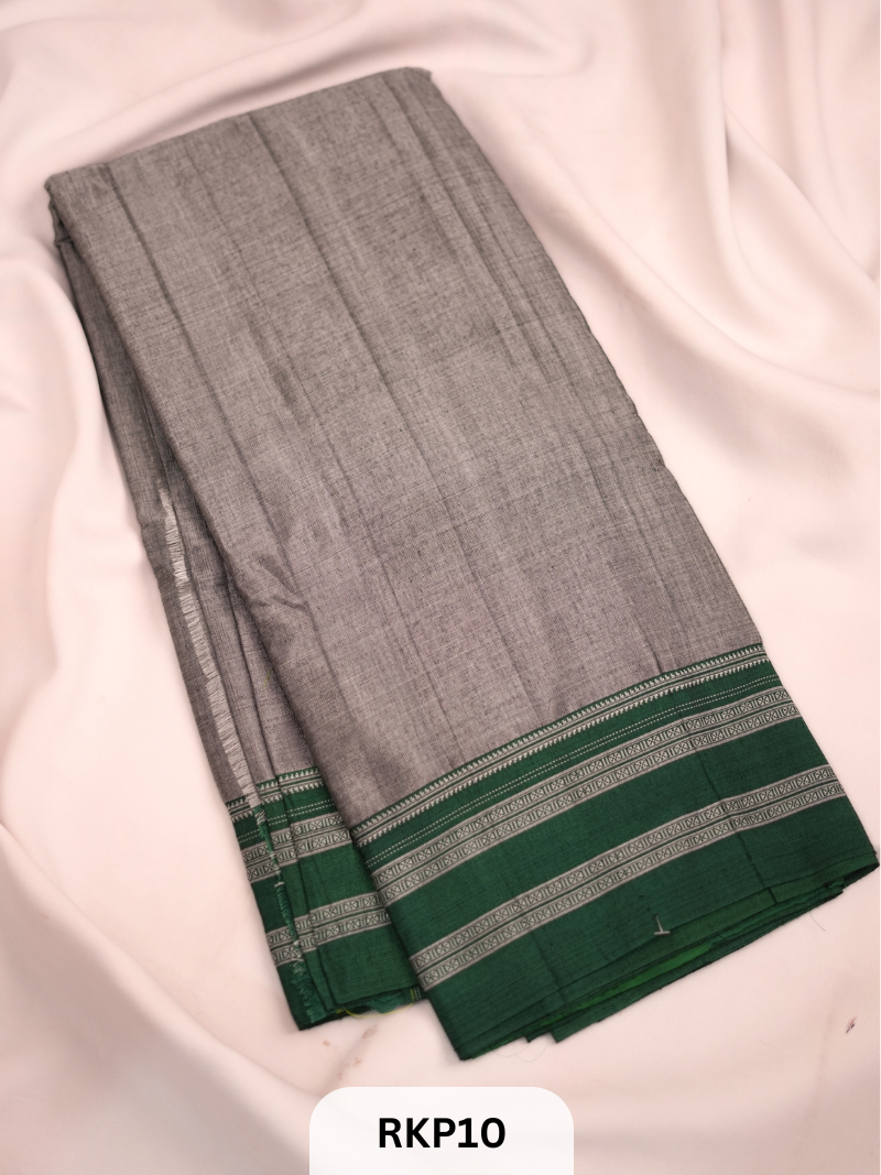 ILKAL GAYATRI PLAIN SAREE