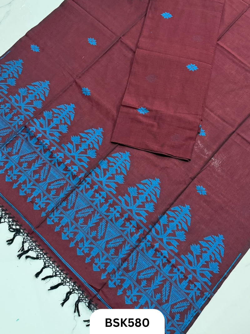 Premium Pure Handloom Cotton Bhujodi Salwar Suit