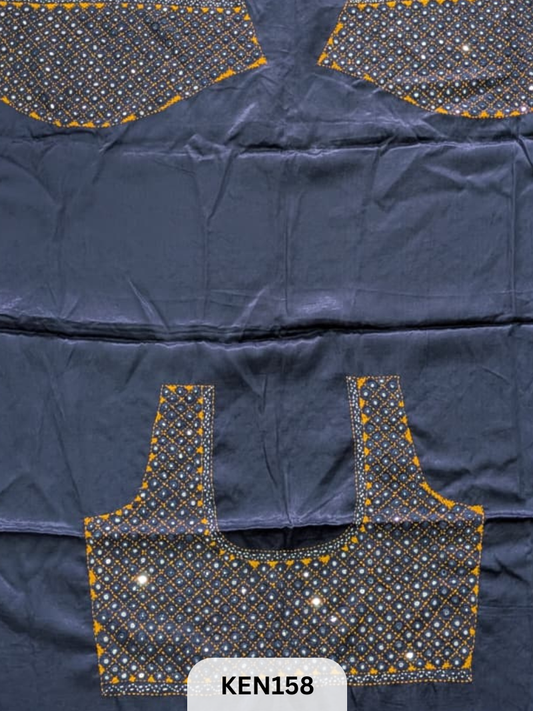 MUSHRU KUTCH MIRROR BLOUSE