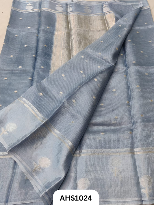 Kota Kataan Silk Weaving Saree With Blouse