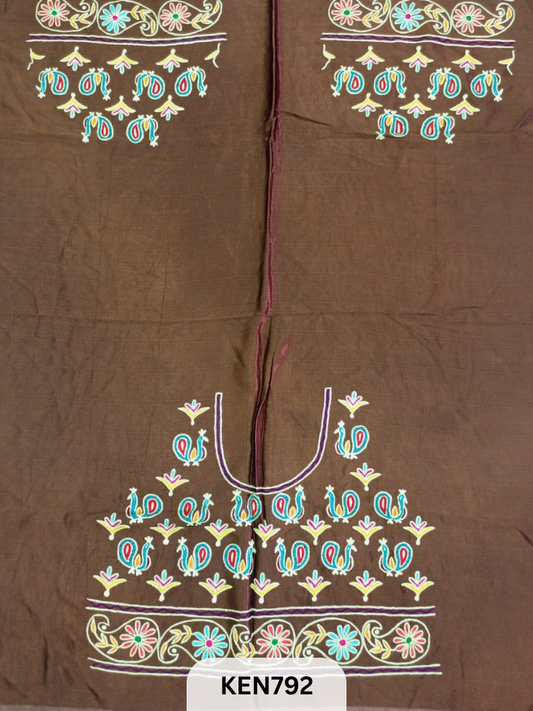 MASHRU HANDWORK BLOUSE PIECE