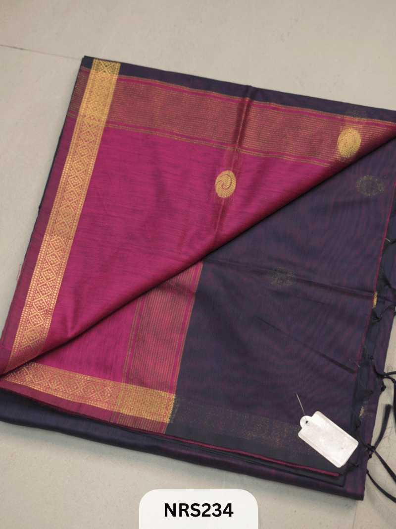 CHANDERI INSPIRED MAHESWARI SAREE