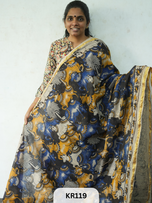 KALAMKARI KOTA SAREE