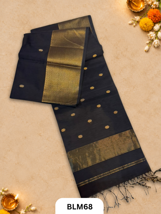 Big & Small Border Butidaar Saree