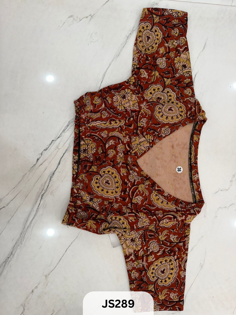 Kalamkari Stitched Blouse - 36 Size