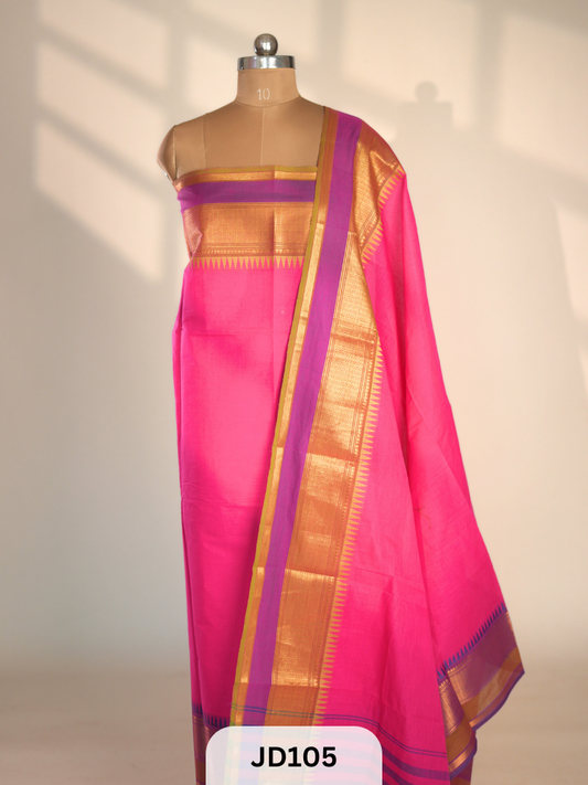 CHETTINAD COTTON SALWAR | 2.5 MTR TOP | 2.5 MTR DUPATTA
