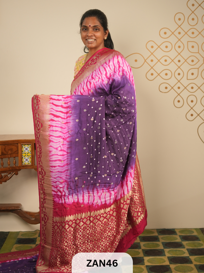 BANARASI BANDHINI - VISCOSE SAREE