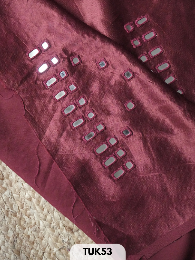 MUSHRU KUTCH MIRROR WORK BLOUSE