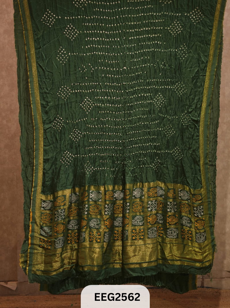 MODAL FUSIOIN SAREE WITH DOLA BORDER - EXCLUSIVE