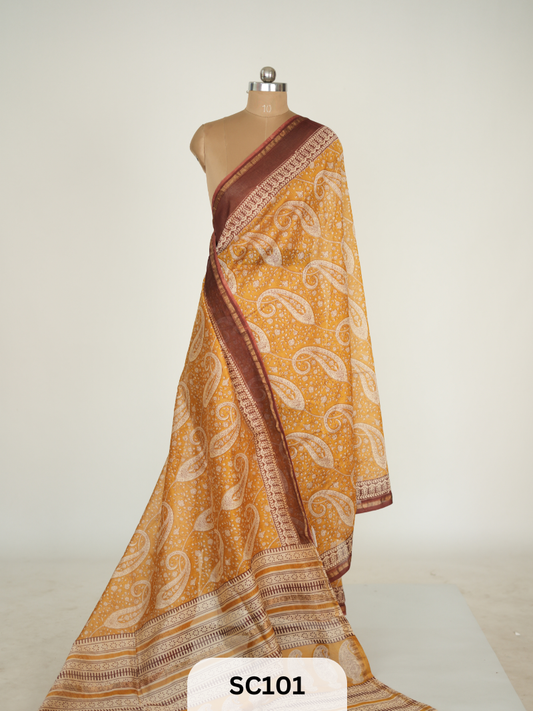 CHANDERI SILK SAREE