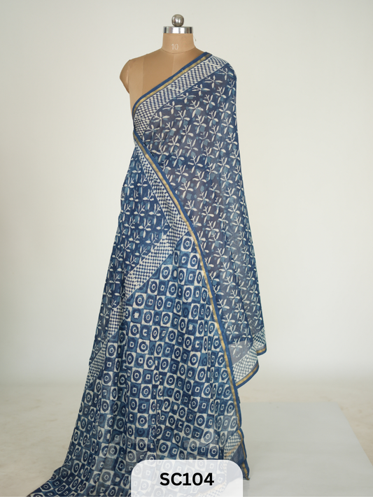 CHANDERI SILK SAREE