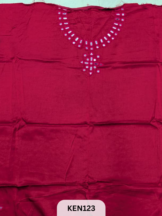 MUSHRU KUTCH MIRROR BLOUSE