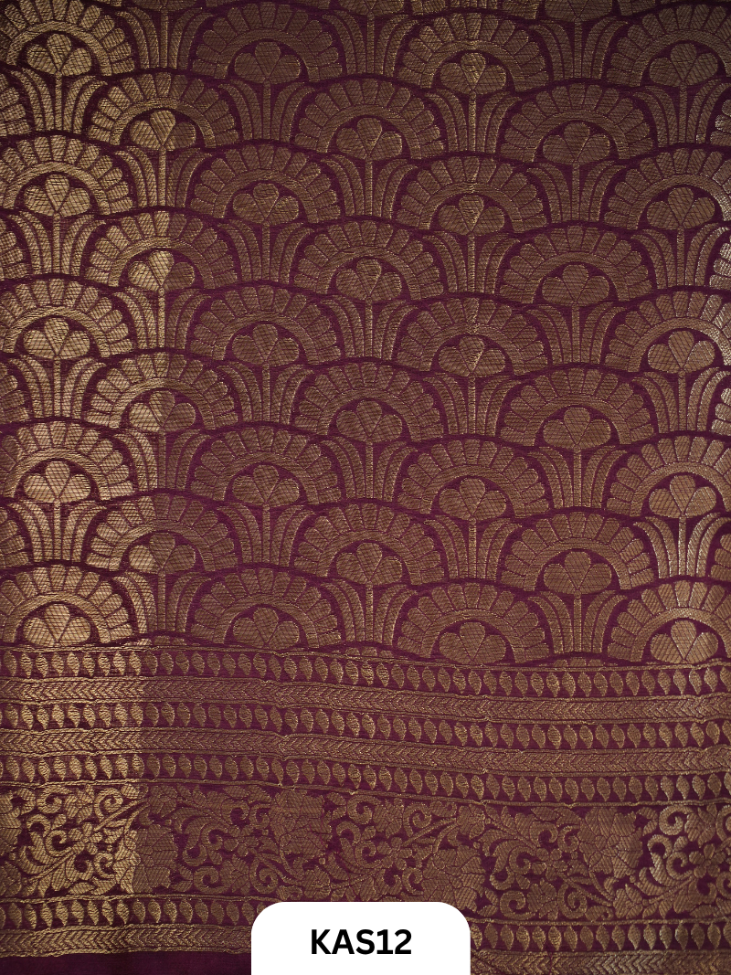 Semi Matka With Meenakari Work Saree
