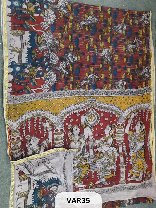 KALAMKARI KOTA SAREE
