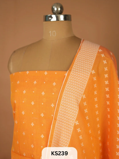 PURE CHANDERI SILK HANDLOOM SALWAR