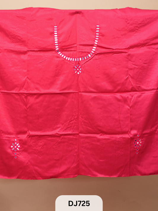 MODAL BLOUSE |KUTCH MIRROR WORK | MASHRU FABRIC