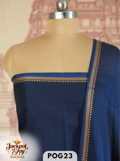 Narayanpet 2 Pcs salwar set-Top-4.50 mtr
