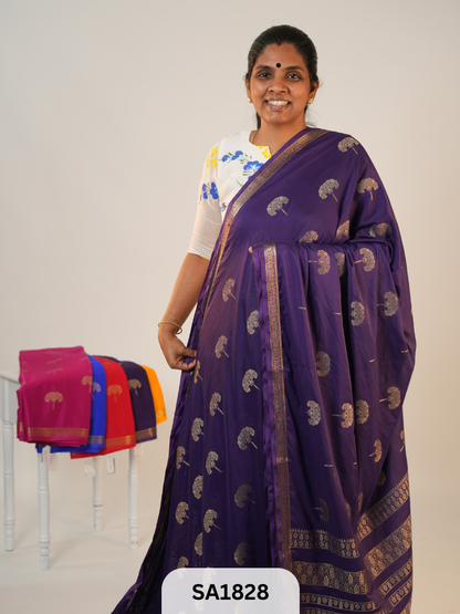 MYSORE BINNY CREPE SAREE