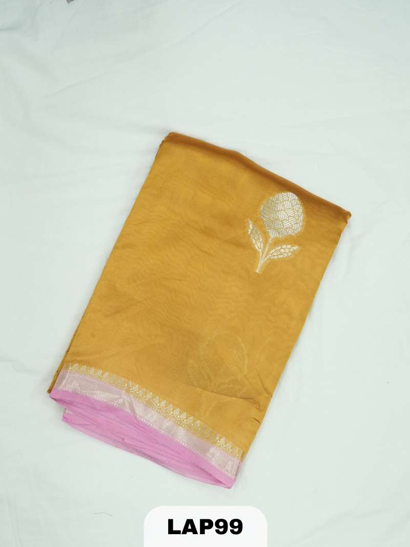 Banaras kora dupion silk saree