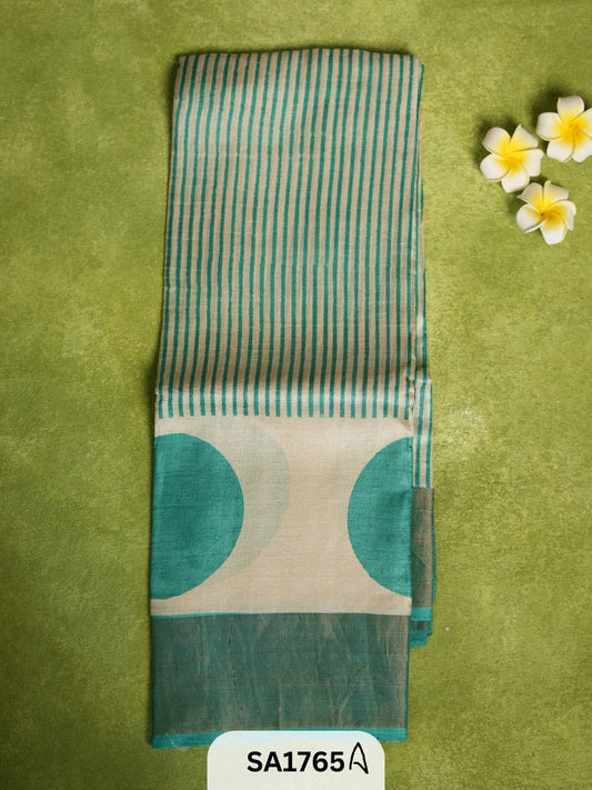 Pure Tussar Silk Saree