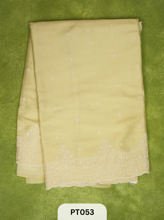 SOFT SILK WITH HEAVY EMBROIDARY WORK