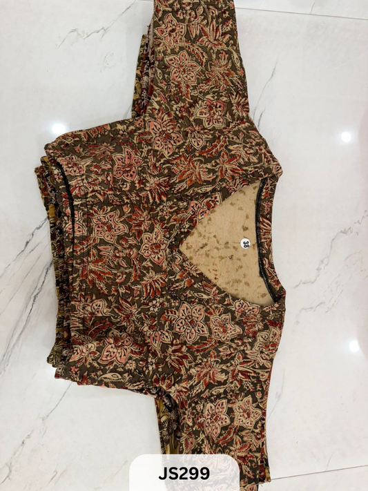 Kalamkari Stitched Blouse - 38 Size