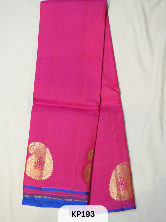 Pure Kancheepuram Silk Saree - Weaving mistake