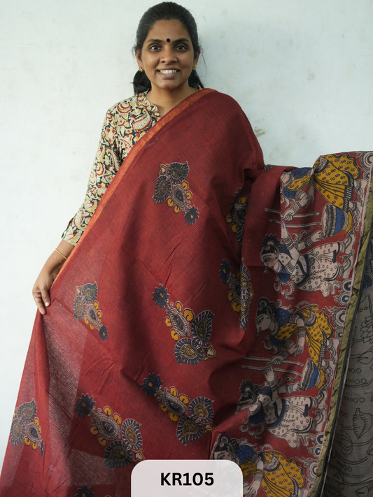 KALAMKARI KOTA SAREE