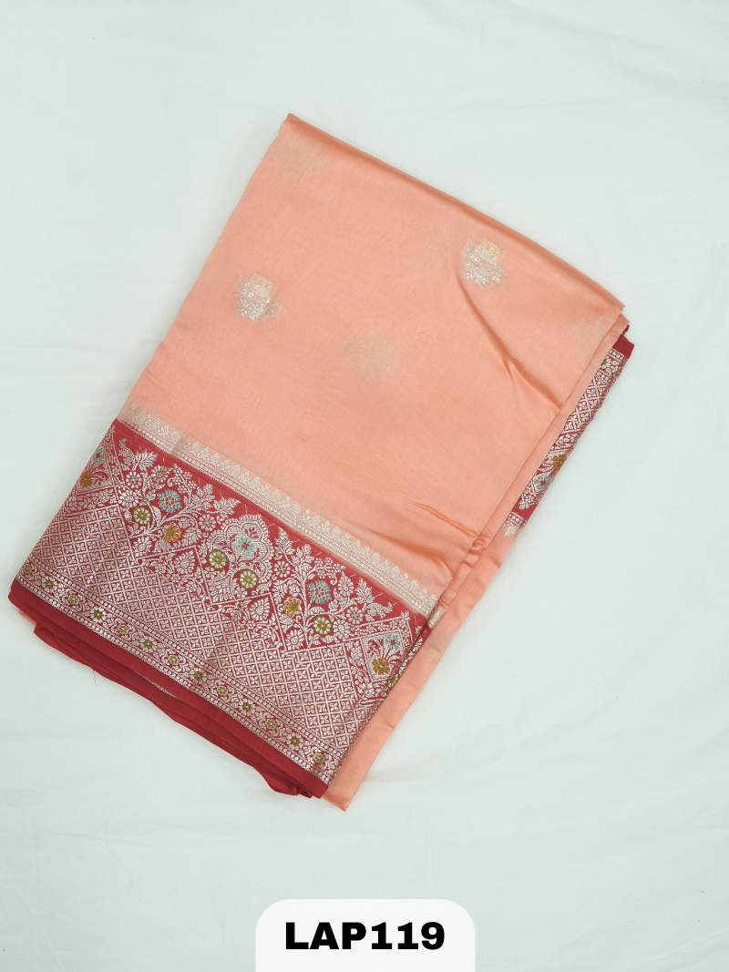 Banaras kora dupion silk saree