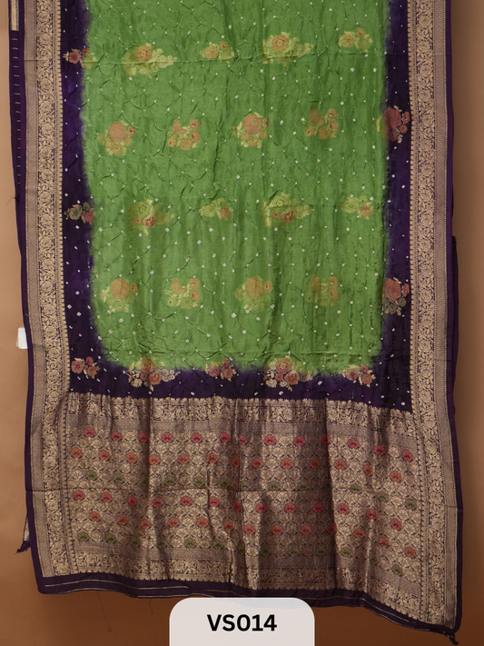 RAW MANGO X BANDHANI SAREE