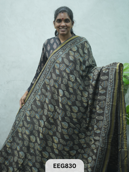 KOTA DORIA AJRAKH SAREE