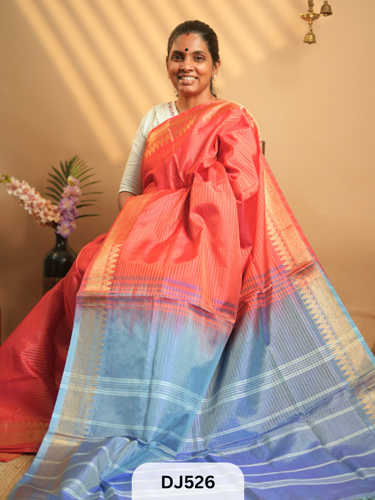 VAAZHAI PATTU SAREE - BANANA PITH