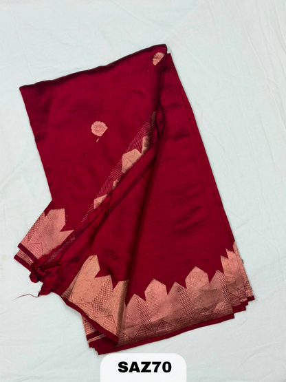 BANARAS PURE PUNA SILK SAREE