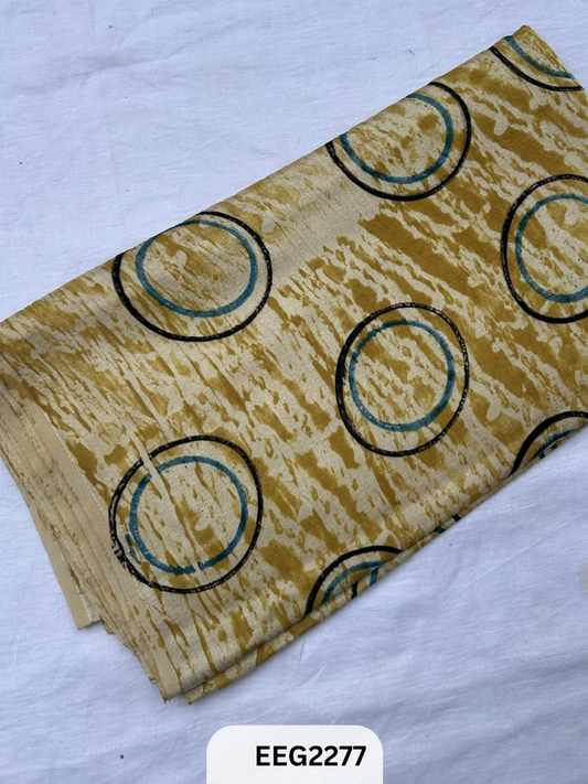 MASHRU AJRAKH FABRIC  PRINT-1 MTR